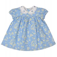 E33211: Baby Girls All Over Print Lined Dress  (1-2 Years)